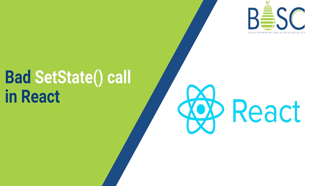 Use of React Bad Setstate() Call